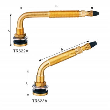 Válvula de pneu agrícola TR621A TR622A TR623A